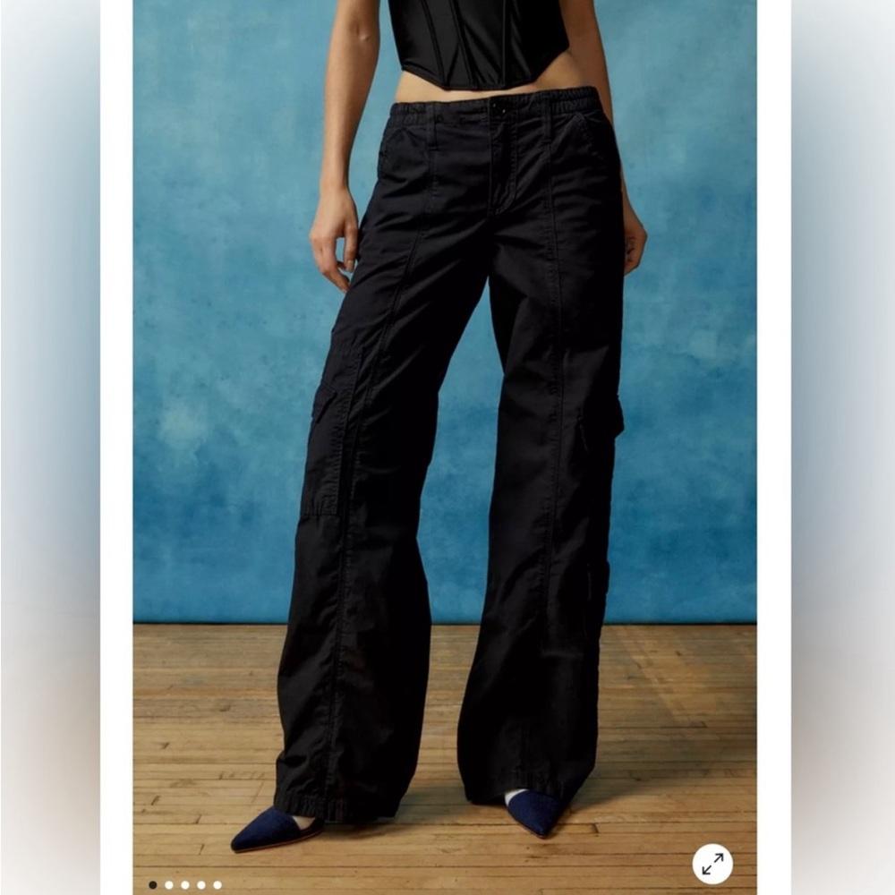 BDG Y2K Low-rise Black Cargo Pants
